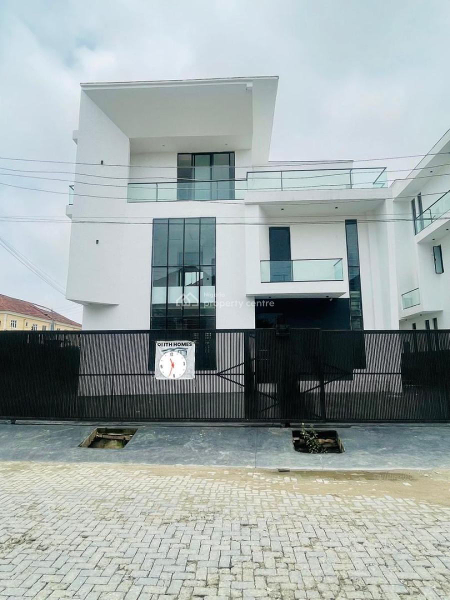 Breathtaking 5 Bedroom Detached Duplex + Bq, Pool + Cinema, Osapa, Lekki, Lagos, Detached Duplex for Sale