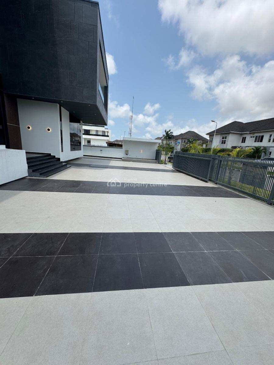 Magnificently Built 5 Bedroom Duplex with Huge Terrace Space, Pinnock Beach, Osapa, Lekki, Lagos, Detached Duplex for Sale