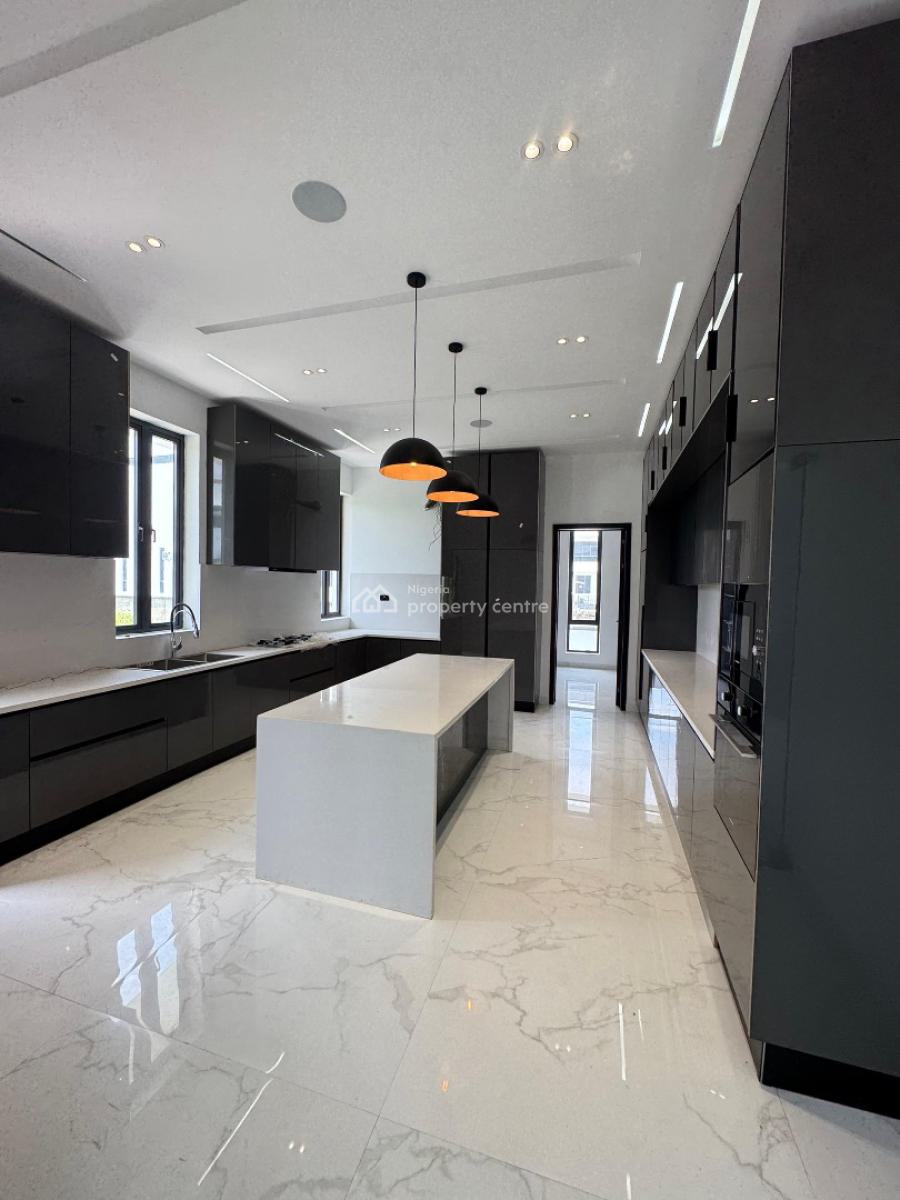 Magnificently Built 5 Bedroom Duplex with Huge Terrace Space, Pinnock Beach, Osapa, Lekki, Lagos, Detached Duplex for Sale