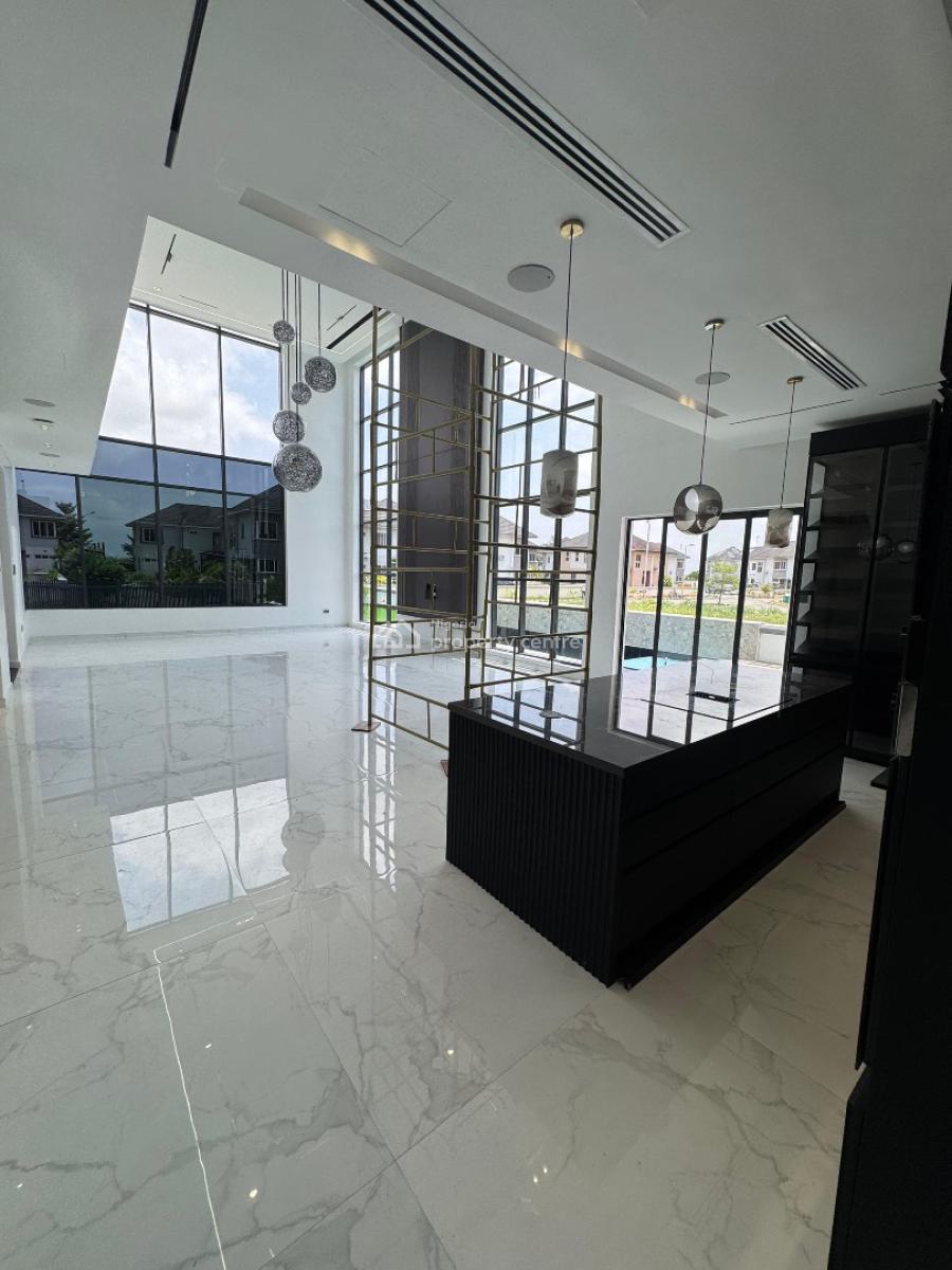 Magnificently Built 5 Bedroom Duplex with Huge Terrace Space, Pinnock Beach, Osapa, Lekki, Lagos, Detached Duplex for Sale
