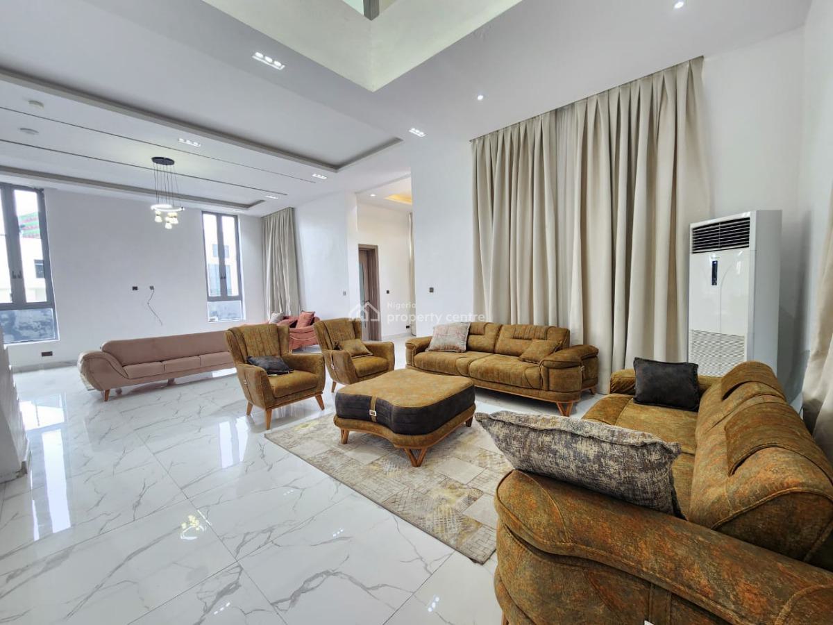 Luxury 5 Bedroom Fully Furnished Detached Home with Swimming Pool, Pinnock Estate, Osapa, Lekki, Lagos, Detached Duplex for Sale