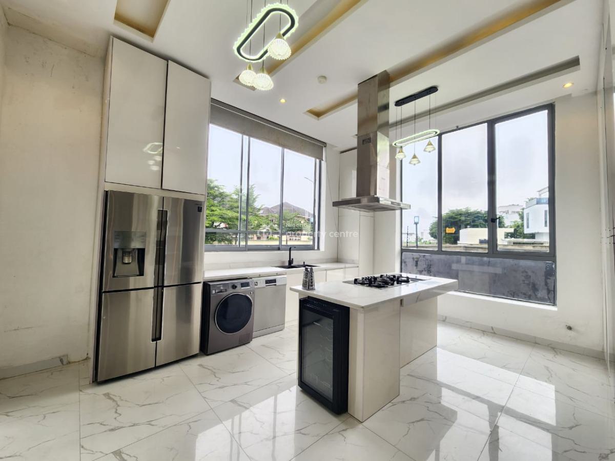 Luxury 5 Bedroom Fully Furnished Detached Home with Swimming Pool, Pinnock Estate, Osapa, Lekki, Lagos, Detached Duplex for Sale