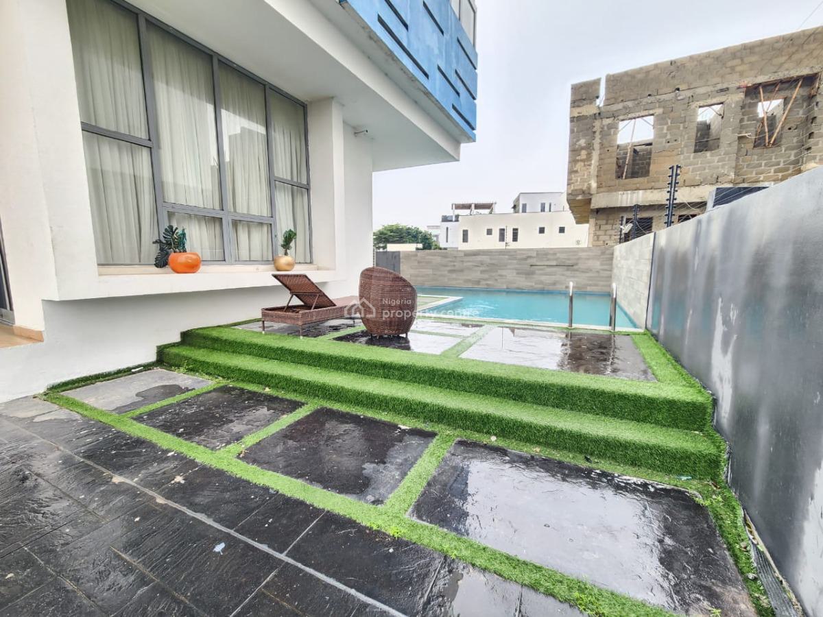 Luxury 5 Bedroom Fully Furnished Detached Home with Swimming Pool, Pinnock Estate, Osapa, Lekki, Lagos, Detached Duplex for Sale