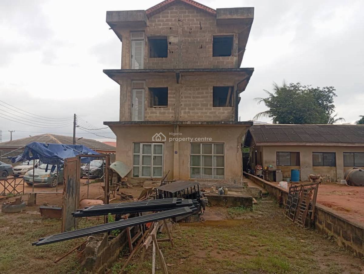 an Completed 7nos of 3 Bedroom Apartment, Angel Estate Off Magboro Road, Akesan, Magboro, Ogun, Block of Flats for Sale