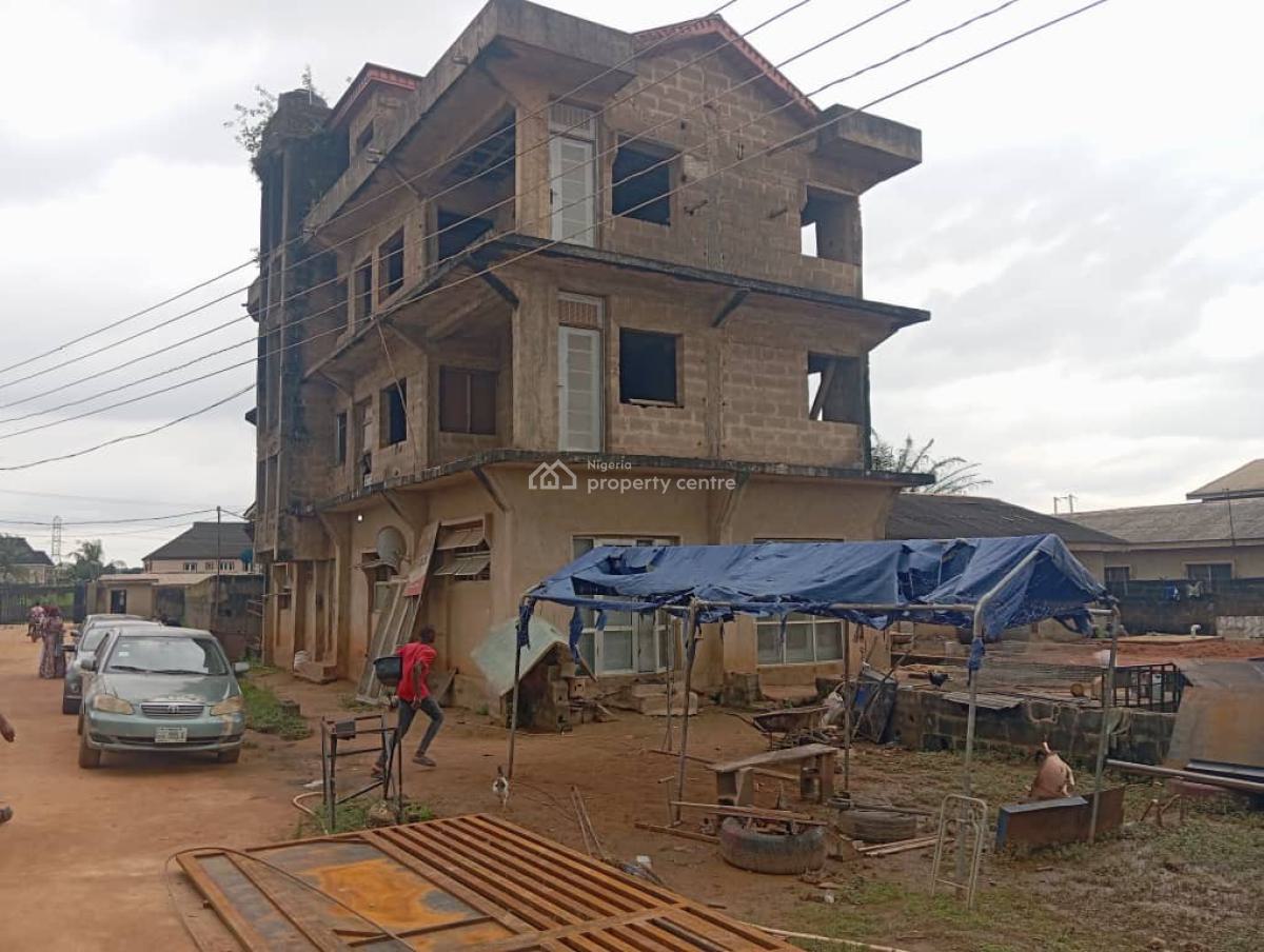an Completed 7nos of 3 Bedroom Apartment, Angel Estate Off Magboro Road, Akesan, Magboro, Ogun, Block of Flats for Sale