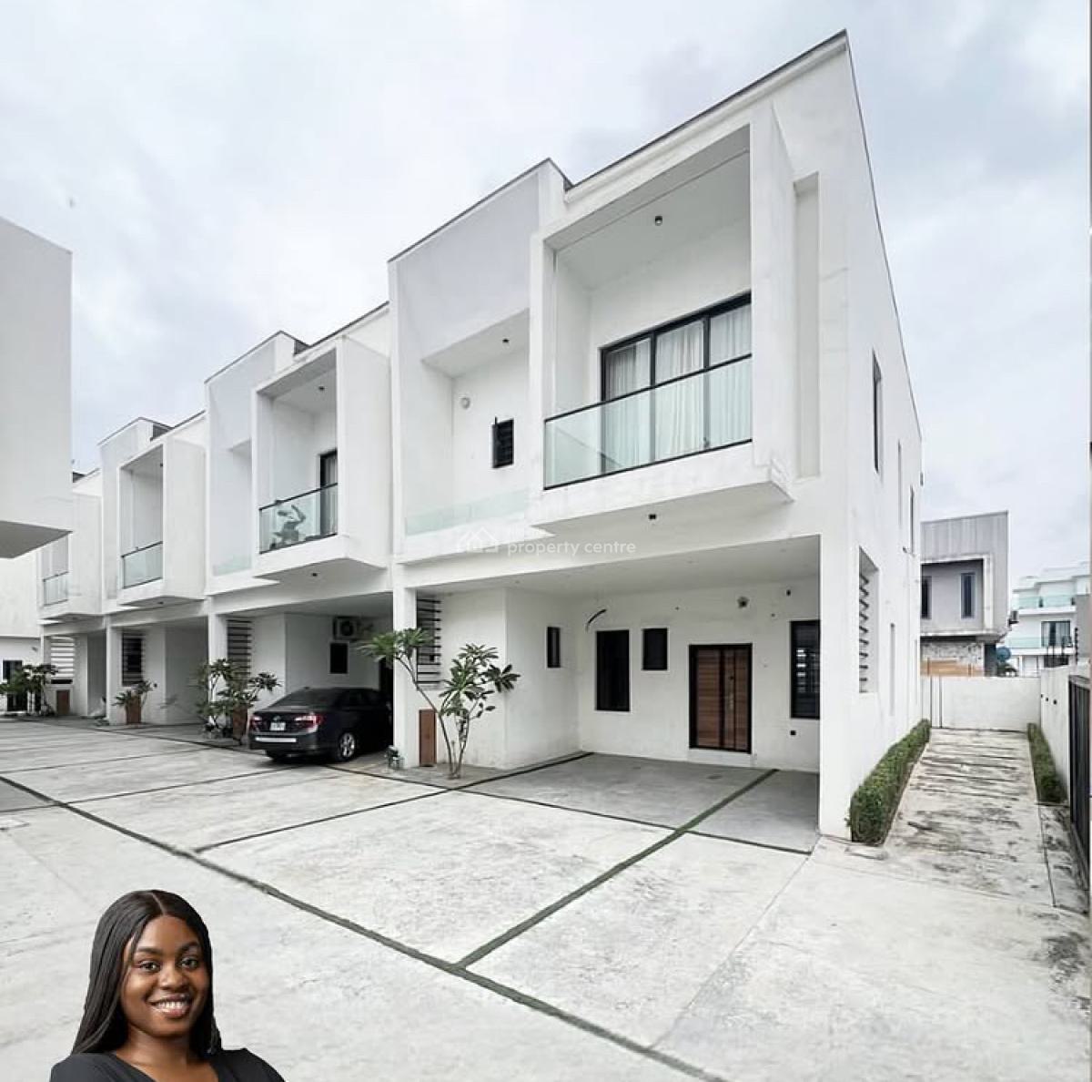 Brand New 4 Bedroom Duplex, Orchid Road, Lekki, Lagos, Terraced Duplex for Rent