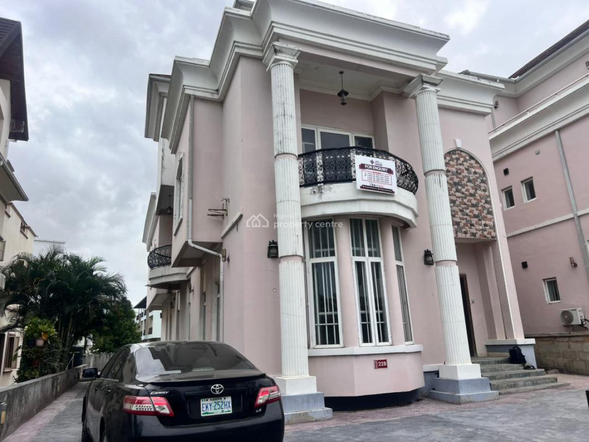 4 Bedroom Detached Duplex with Penthouse and Bq Sitting on 600sqm Land, Arcadia Groove Estate, Osapa, Lekki, Lagos, Detached Duplex for Sale
