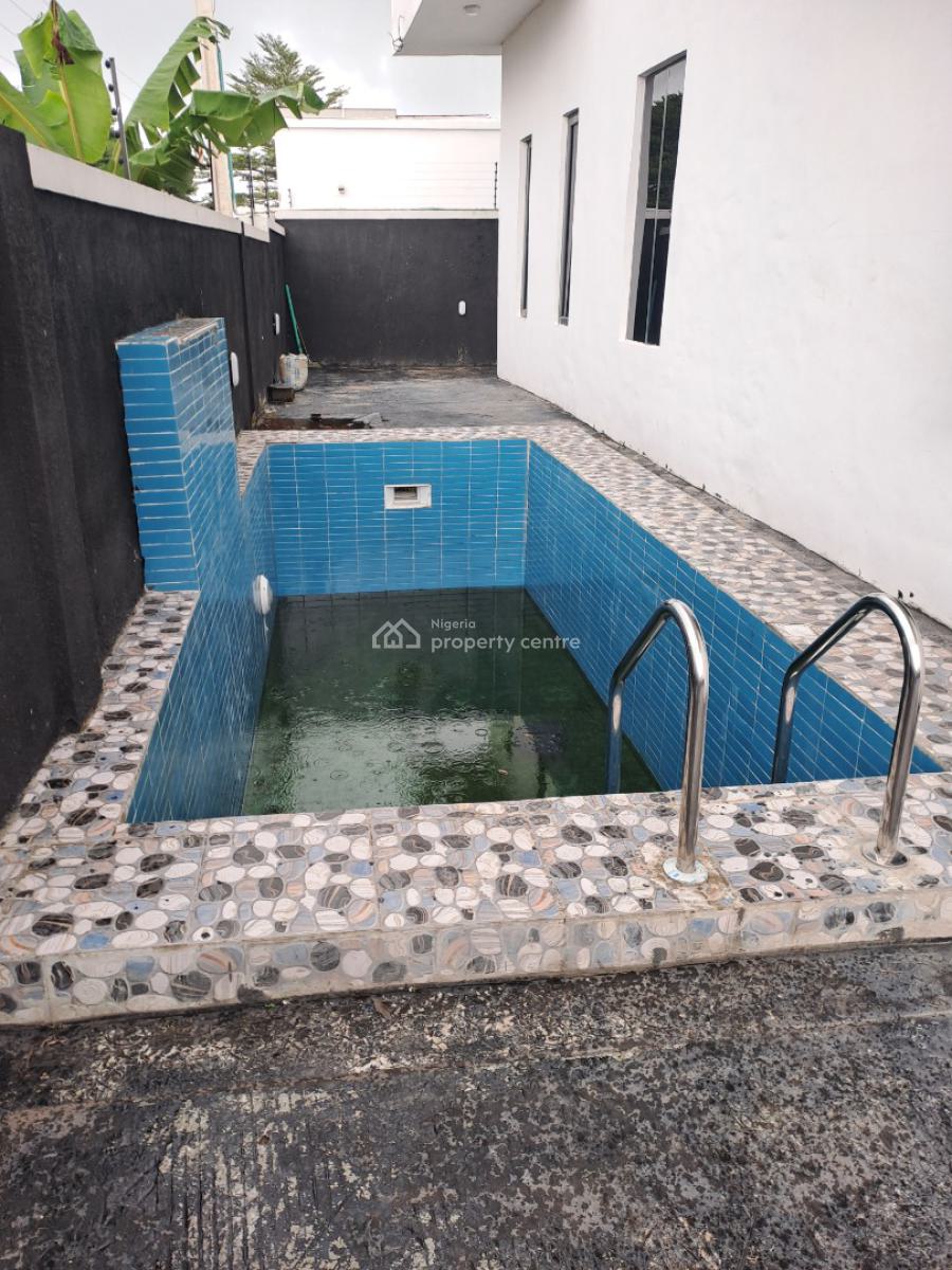 Newly Built 5 Bedroom Detached Duplex with Pool & Bq, Abraham Adesanya, Ajah, Lagos, Detached Duplex for Sale