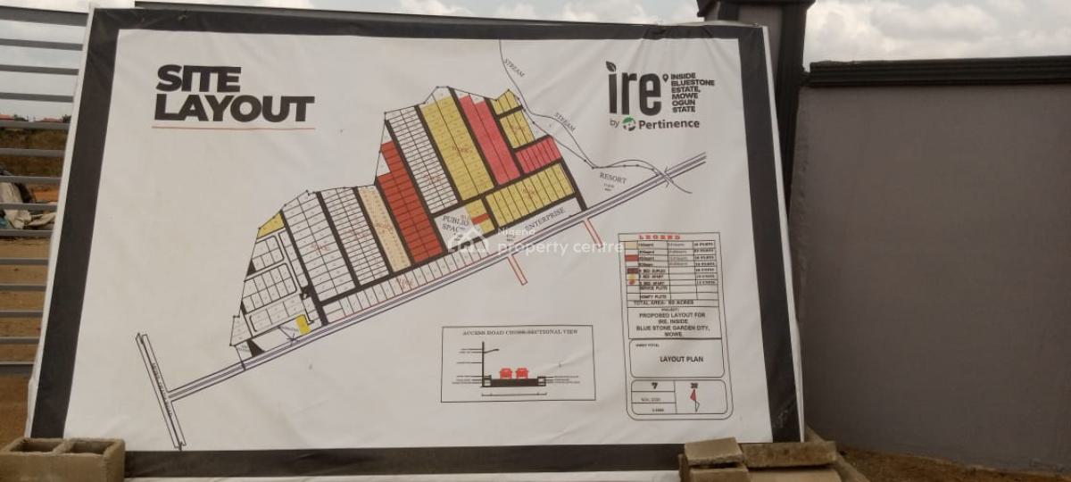 Inhabit Resort Enterprise, Ire Estate, Blue Stone Garden City, Mowe Town, Ogun, Residential Land for Sale
