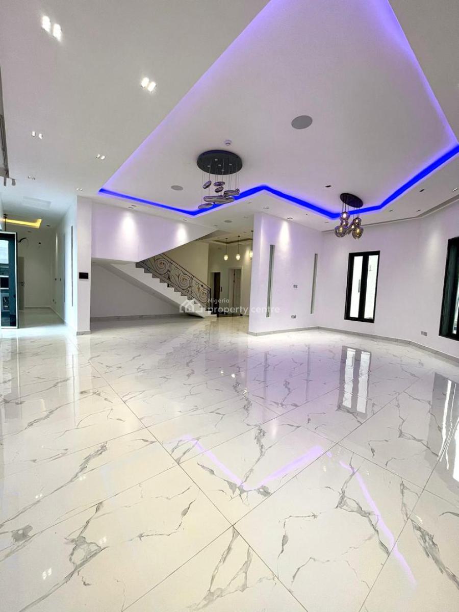 6 Bed Detached Home with Elevator, Cinema, Swimming Pool, Rooftop, Pinnock Estate, Osapa, Lekki, Lagos, Detached Duplex for Sale