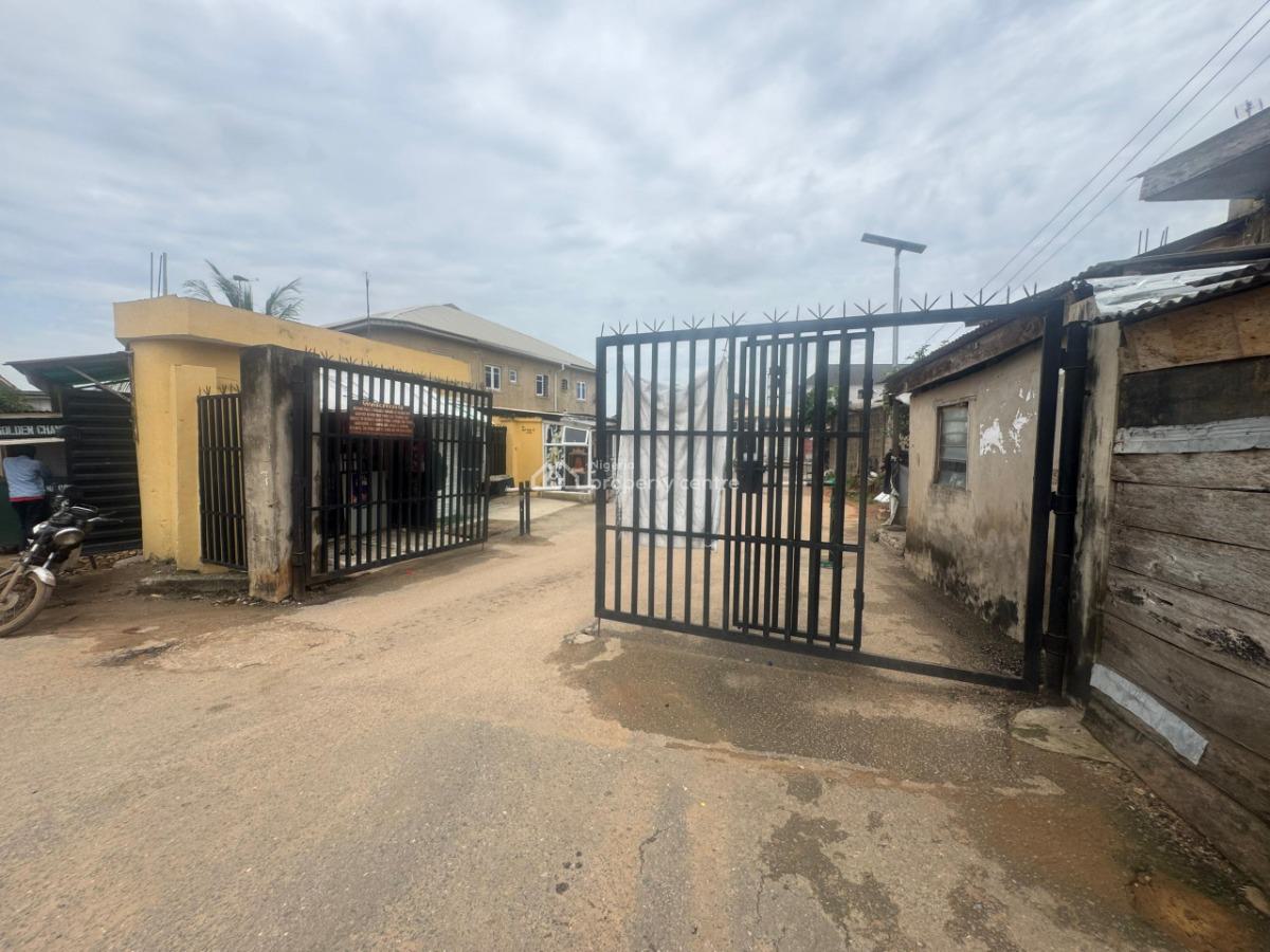 a Perfect Dry Half Plot of Land with a Mini Flat with a Personal Prepaid, Ojodu Berger, Ojodu, Lagos, Residential Land for Sale