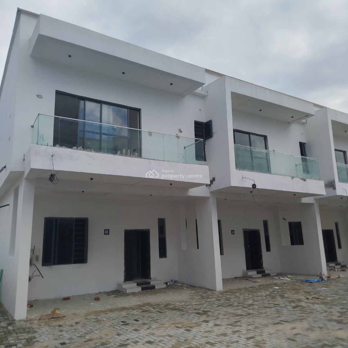 Fantastic 4 Bedrooms Terraced Duplex, Harris Drive, Beside Vgc, Lekki Expressway, Lekki, Lagos, Terraced Duplex for Rent