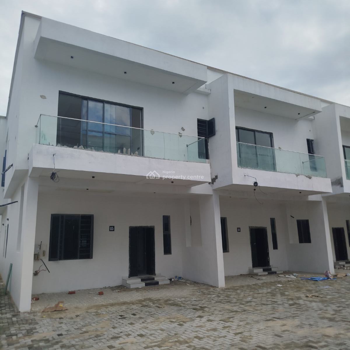 Fantastic 4 Bedrooms Terraced Duplex, Harris Drive, Beside Vgc, Lekki Expressway, Lekki, Lagos, Terraced Duplex for Rent