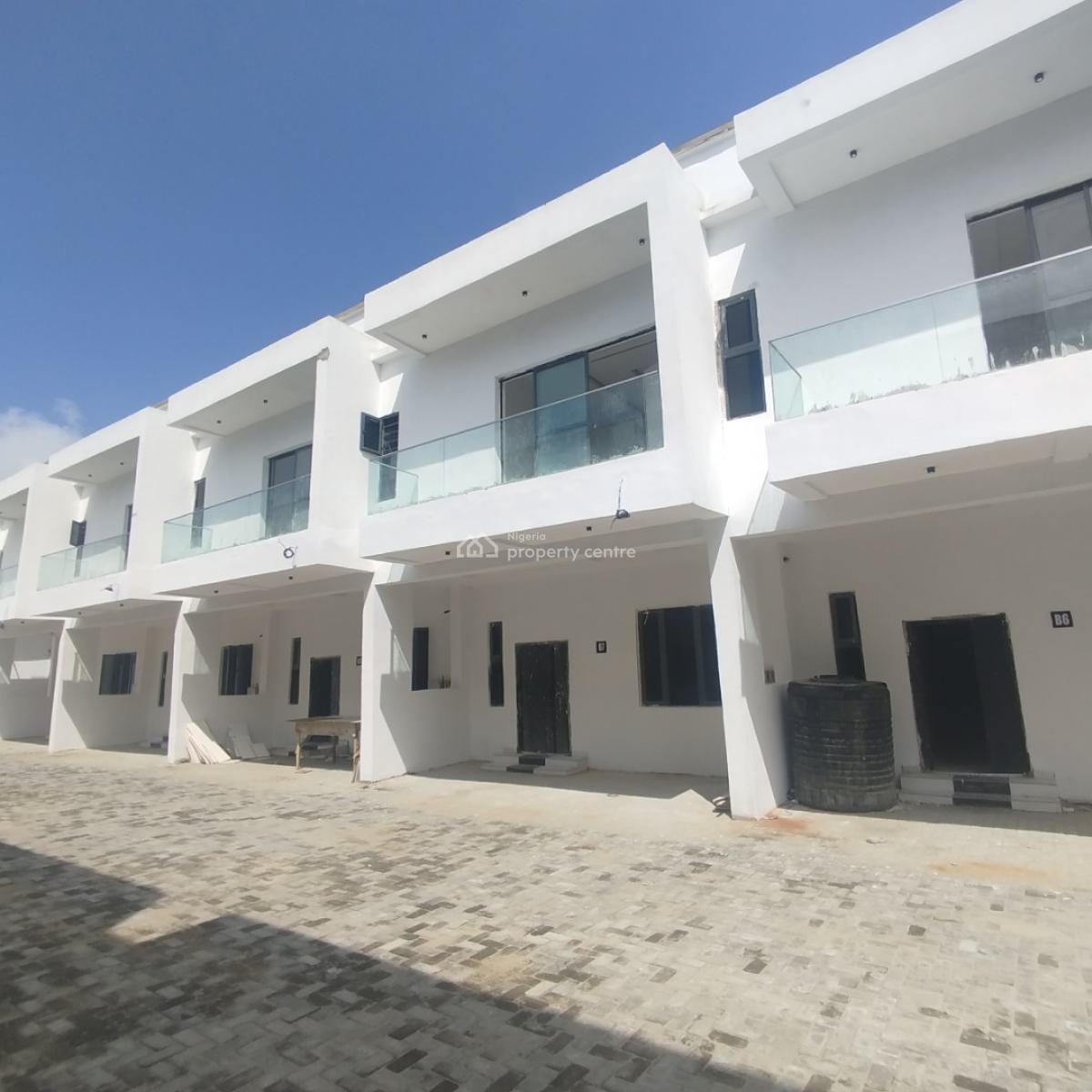 Fantastic 4 Bedrooms Terraced Duplex, Harris Drive, Beside Vgc, Lekki Expressway, Lekki, Lagos, Terraced Duplex for Sale