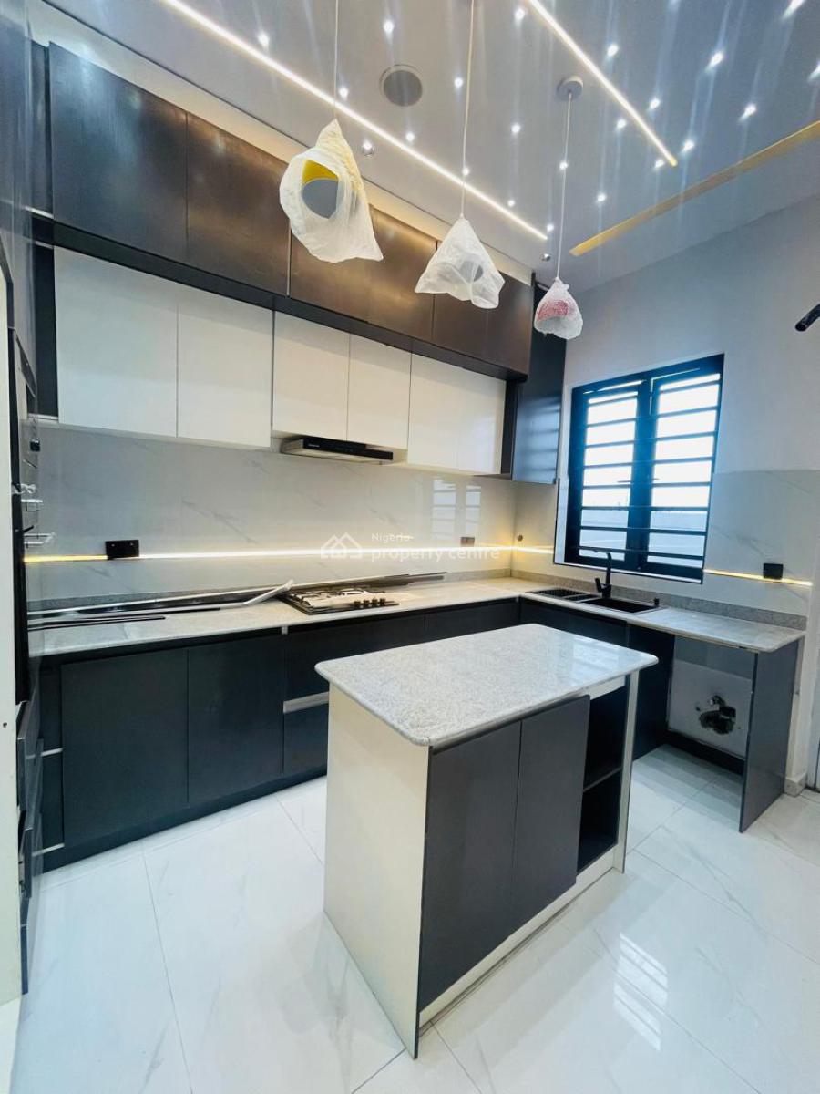 Beautifully Carved 4 Bedroom Fully Detached Home with Bq, Ajah, Lagos, Detached Duplex for Sale