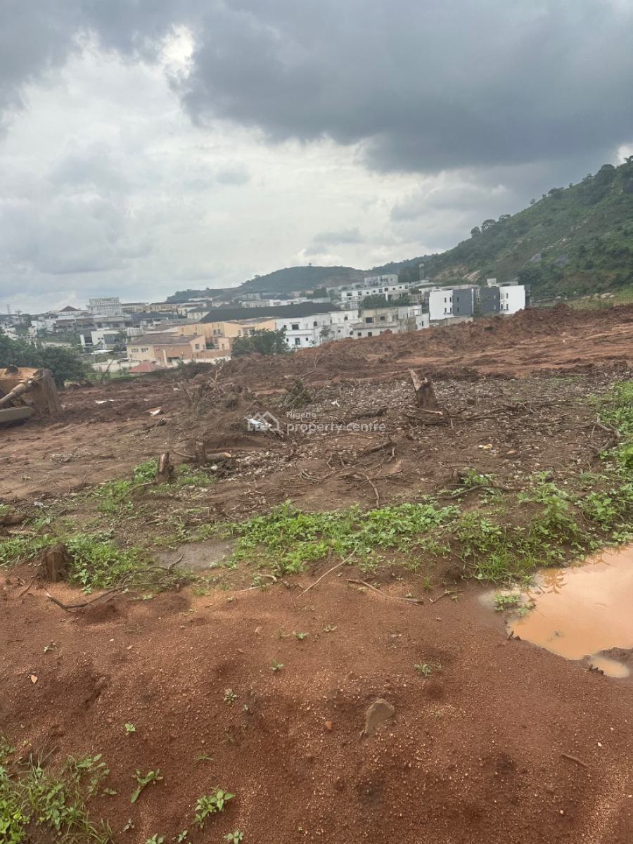 500sqm Table Land Buildable and Livable for a 5 Bedroom Duplex with Bq, Diplomatic Zone, Katampe Extension, Katampe, Abuja, Residential Land for Sale
