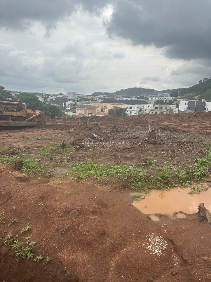 500sqm Table Land Buildable and Livable for a 5 Bedroom Duplex with Bq, Diplomatic Zone, Katampe Extension, Katampe, Abuja, Residential Land for Sale