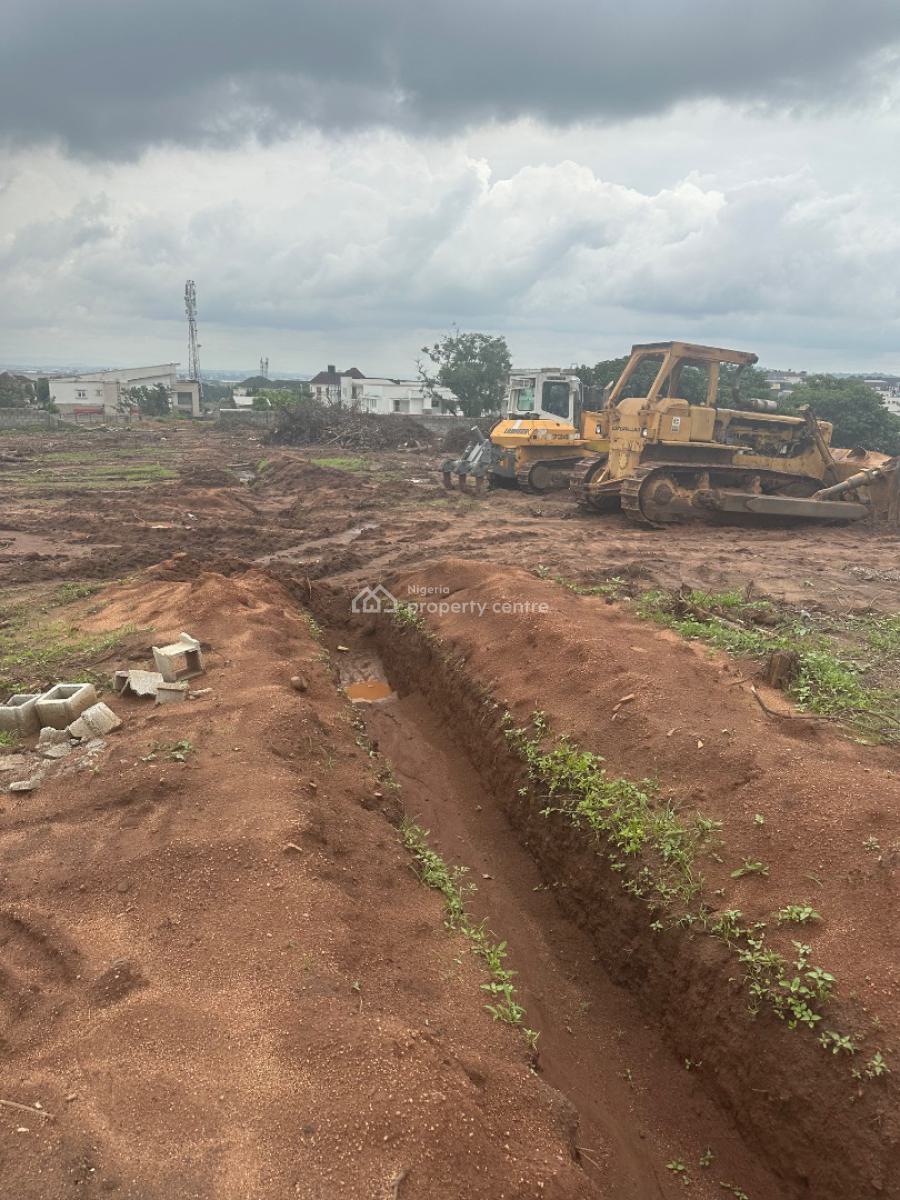 500sqm Table Land Buildable and Livable for a 5 Bedroom Duplex with Bq, Diplomatic Zone, Katampe Extension, Katampe, Abuja, Residential Land for Sale