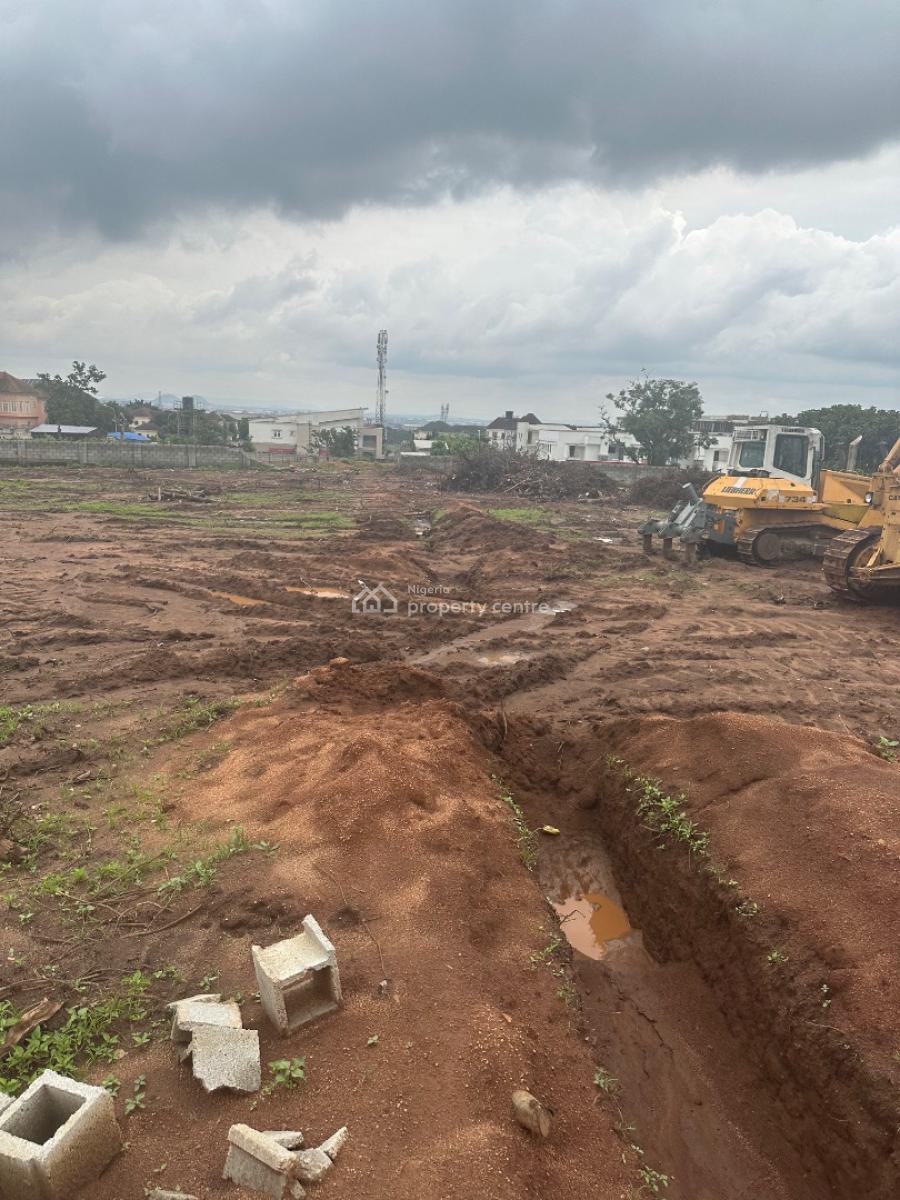 500sqm Table Land Buildable and Livable for a 5 Bedroom Duplex with Bq, Diplomatic Zone, Katampe Extension, Katampe, Abuja, Residential Land for Sale