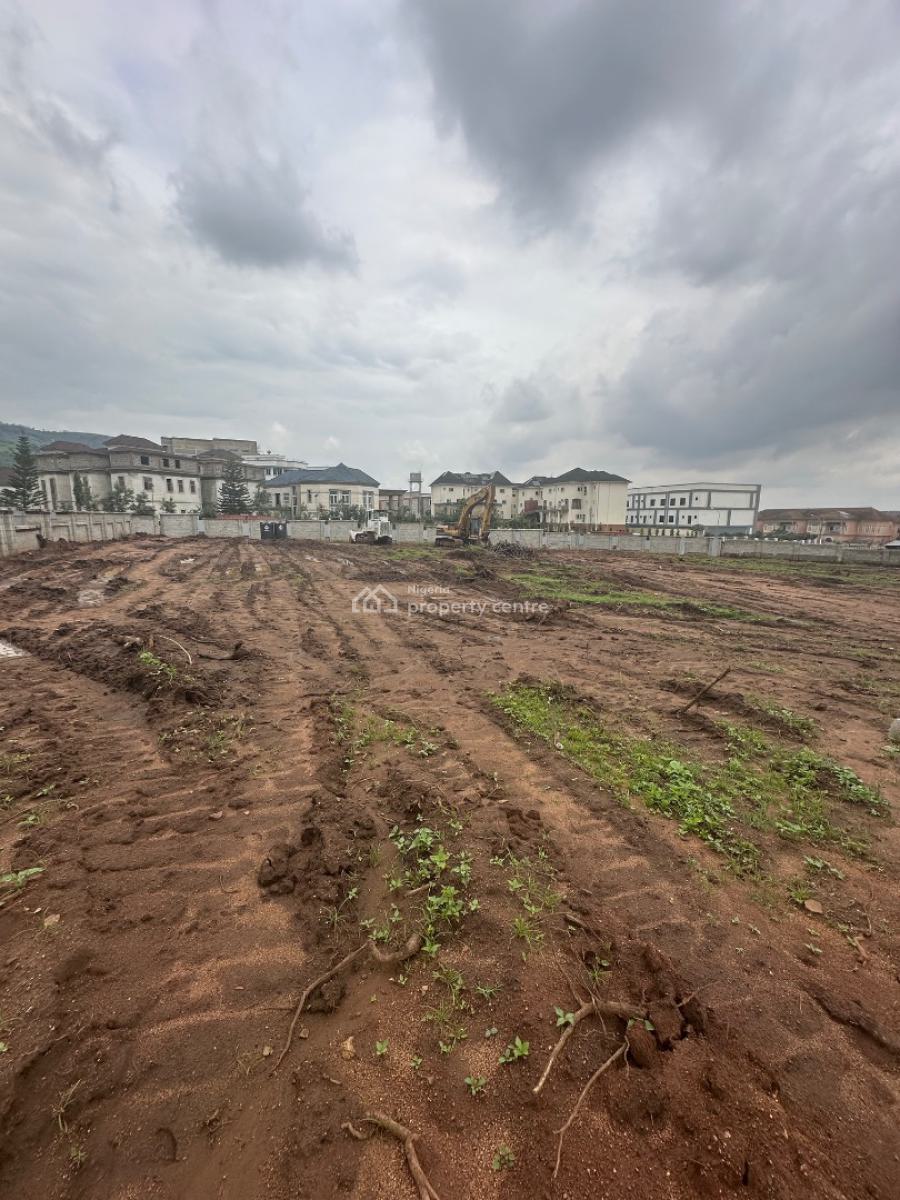 500sqm Table Land Buildable and Livable for a 5 Bedroom Duplex with Bq, Diplomatic Zone, Katampe Extension, Katampe, Abuja, Residential Land for Sale