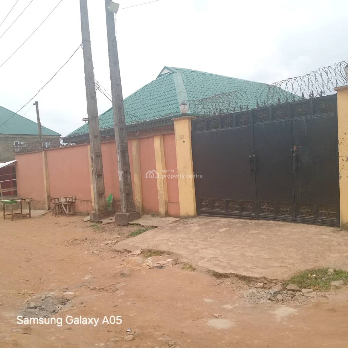 a Good Structure Consisting 3 Bedrooms Bungalow & 2 Nos. Mini Flats, Fenced + Gated, Asore Estate, Off Ajuwon Road, Akute, Ifo, Ogun, Flat / Apartment for Sale