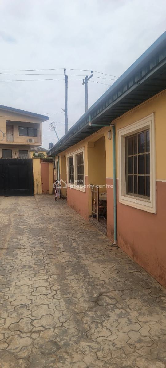 a Good Structure Consisting 3 Bedrooms Bungalow & 2 Nos. Mini Flats, Fenced + Gated, Asore Estate, Off Ajuwon Road, Akute, Ifo, Ogun, Flat / Apartment for Sale