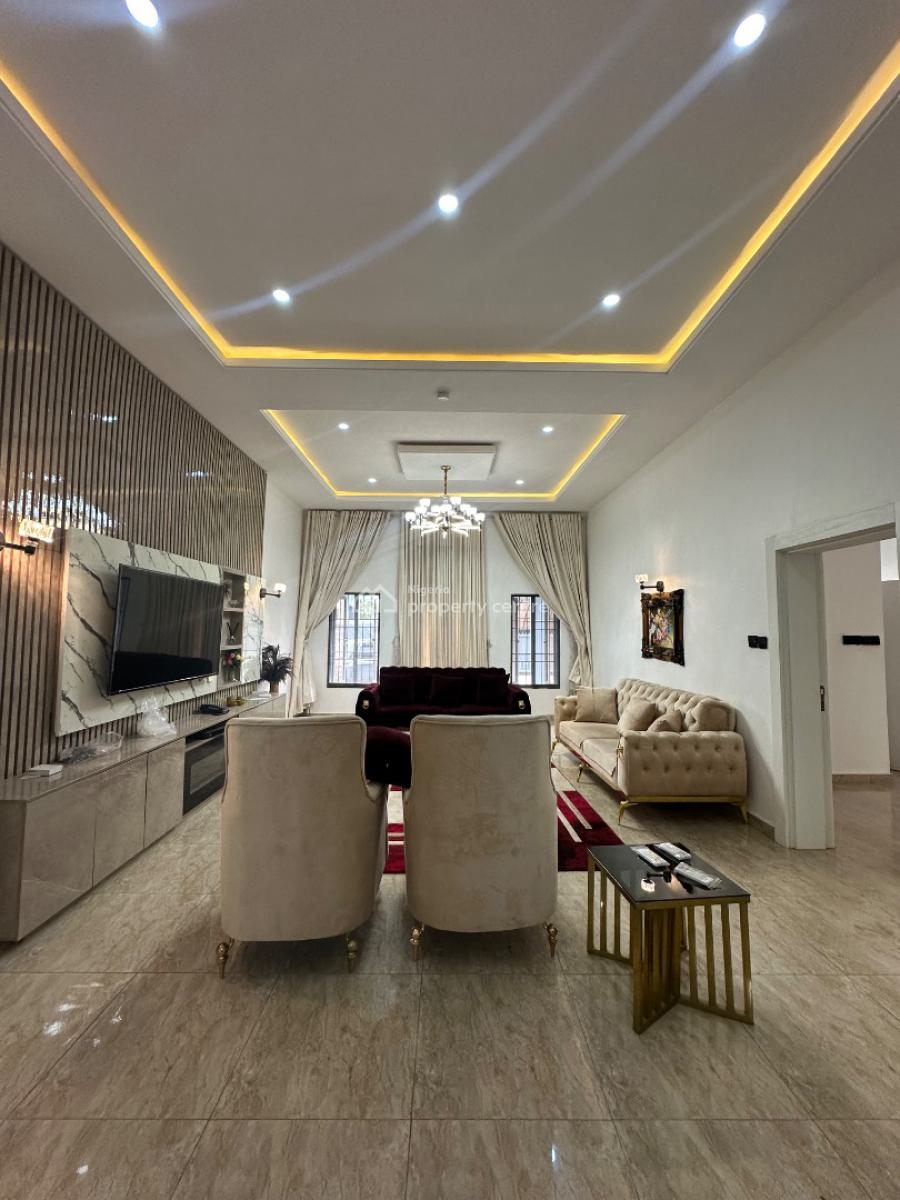4bedroom Fully Detached Duplex with a Bq and a Pool, Maitama District, Abuja, Terraced Duplex for Rent