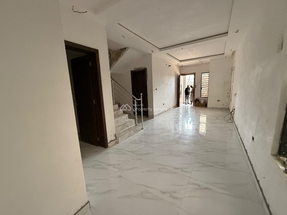 Brand New 4 Bedroom Terrace Duplex with Bq for Distress, Ogombo Road Lekki Scheme 2 Estate, Ajah, Lagos, Terraced Duplex for Sale