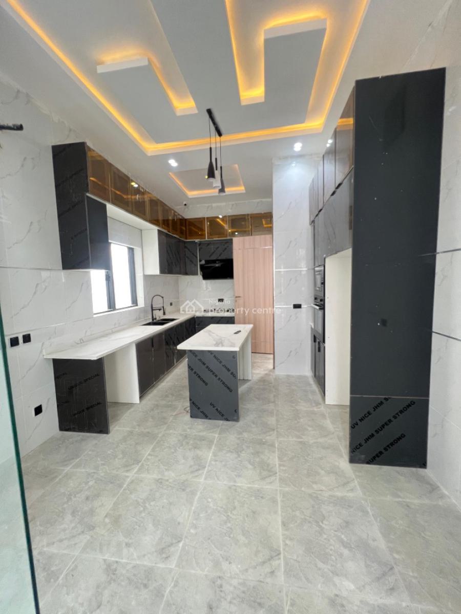 Elegant 4 Bedroom Detached Duplex with Pool & Bq in Serene Estate, Chevron Toll Gate, Lekki, Lagos, Detached Duplex for Sale