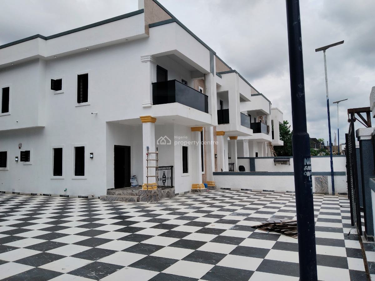 Brand New and Well Finished 4 Units of 4 Bedroom Duplexes, Shell Cooperative Estate, Eliozu, Port Harcourt, Rivers, Semi-detached Duplex for Sale