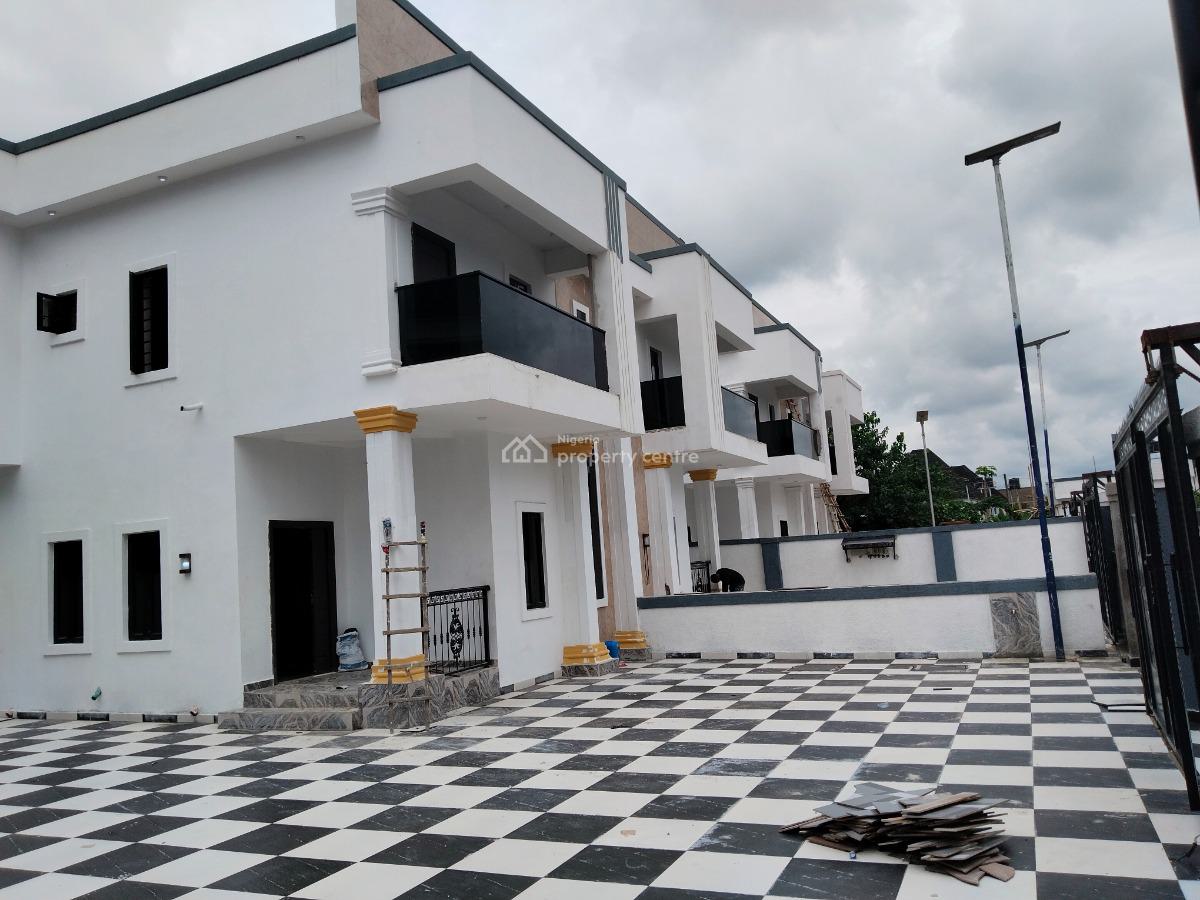 Brand New and Well Finished 4 Units of 4 Bedroom Duplexes, Shell Cooperative Estate, Eliozu, Port Harcourt, Rivers, Semi-detached Duplex for Sale