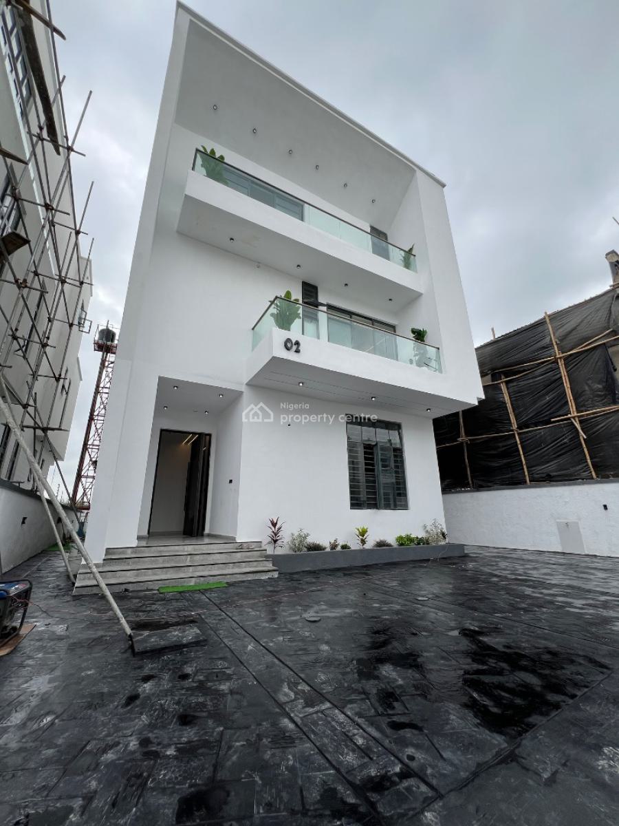 Luxury 5 Bedroom Fully Detached Duplex  with Amazing Facilities, Chevron, Lekki Phase 2, Lekki, Lagos, Detached Duplex for Sale