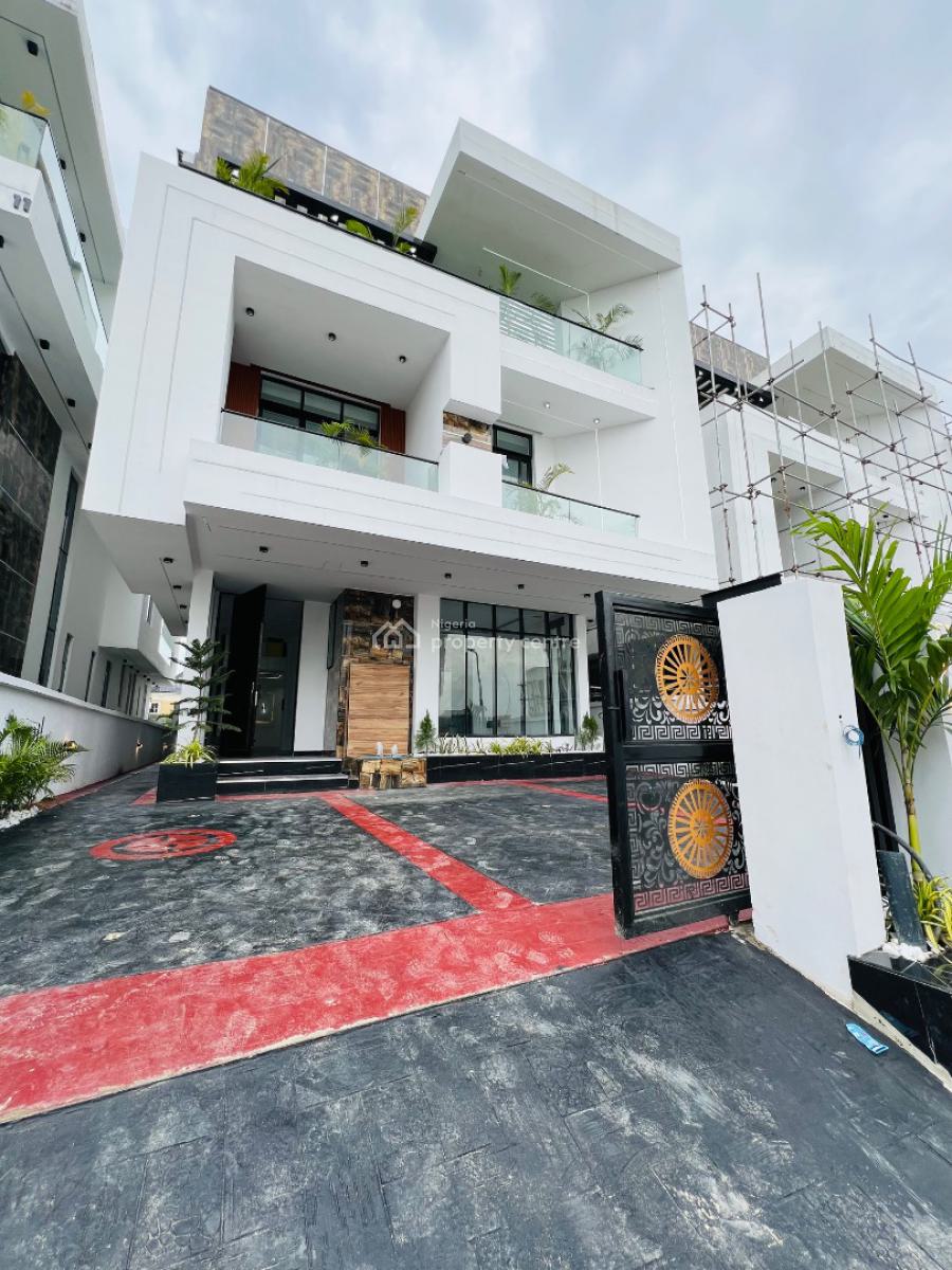 5 Bedroom Fully Detached Duplex with Amazing Facilities, Chevron, Lekki Expressway, Lekki, Lagos, Detached Duplex for Sale