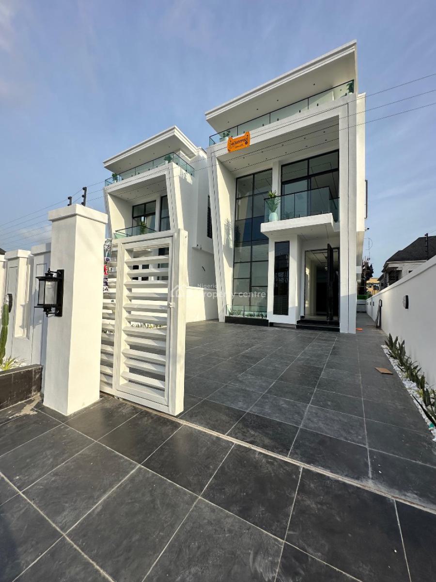 5 Bedroom Fully Detached, Chevron, Lekki, Lekki, Lagos, Detached Duplex for Sale