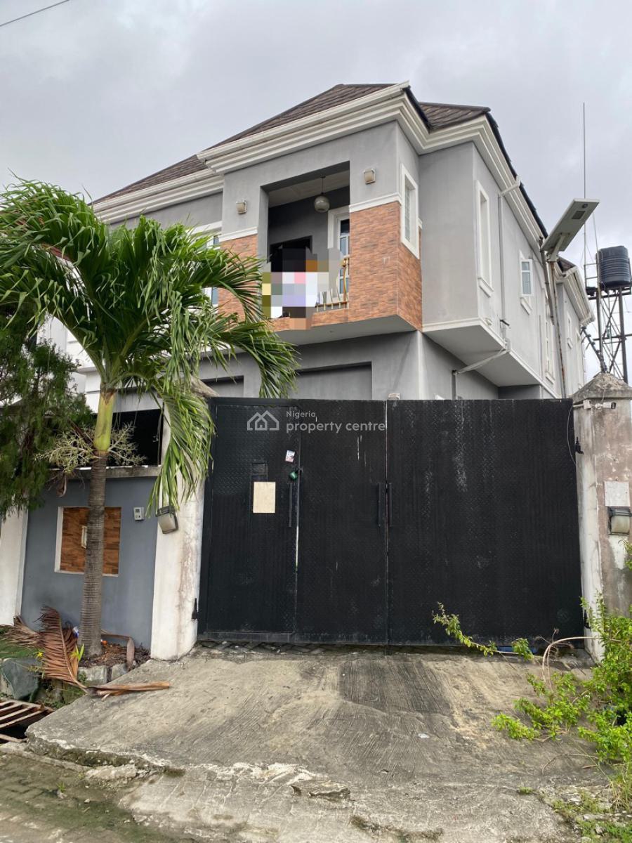 4 Bedroom Fully Detached Duplex with a Room Bq, Osapa London, Lekki, Lagos, Detached Duplex for Sale