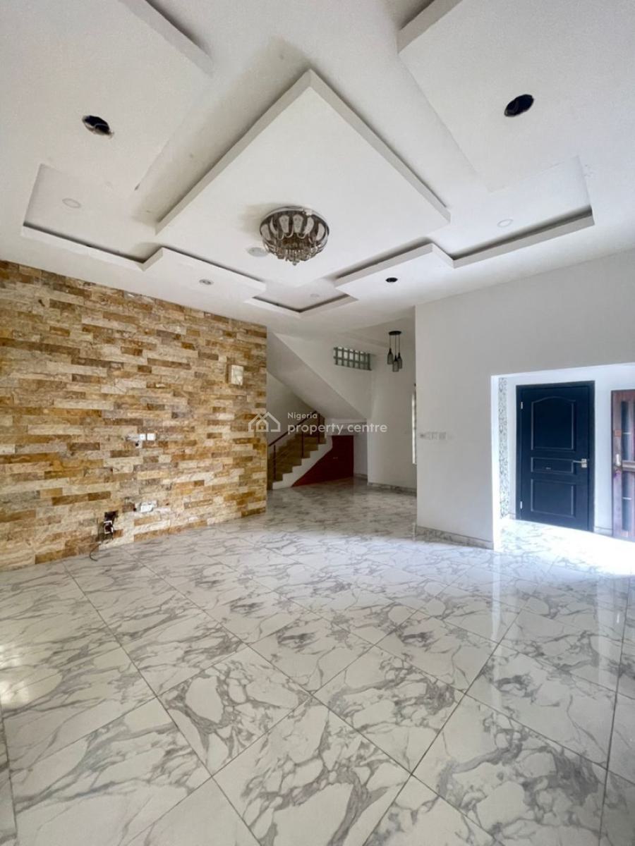 4 Bedroom Fully Detached Duplex with a Room Bq, Osapa London, Lekki, Lagos, Detached Duplex for Sale