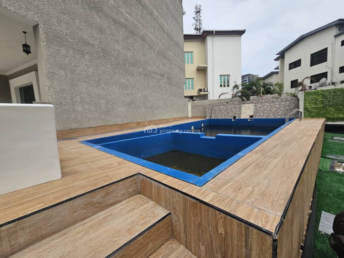 Brand New 5 Bedroom Terrace Duplex with Pool 2 Rooms Bq, Ikoyi, Lagos, Terraced Duplex for Rent