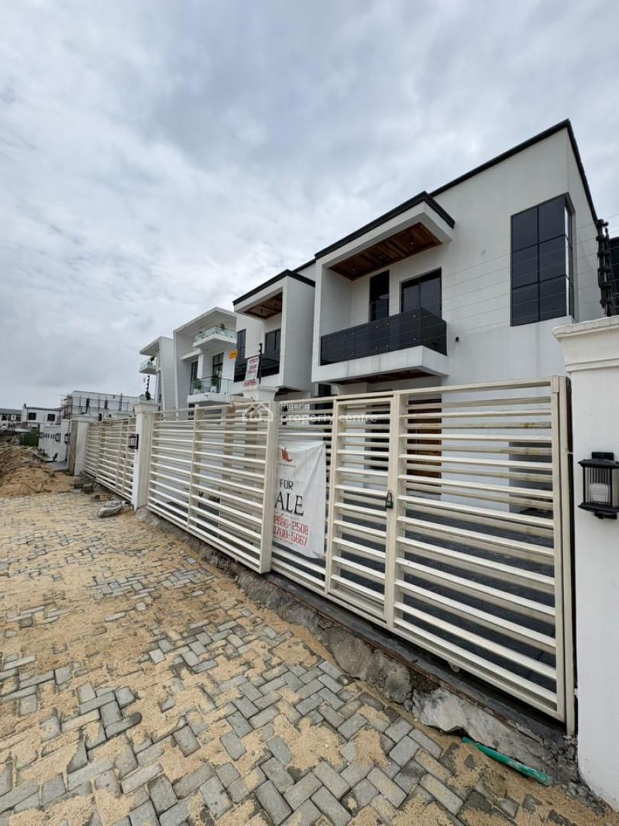 Premium 4-bedroom Semi-detached Duplex, Chervon Toll Gate, Lekki, Lagos, Semi-detached Duplex for Sale