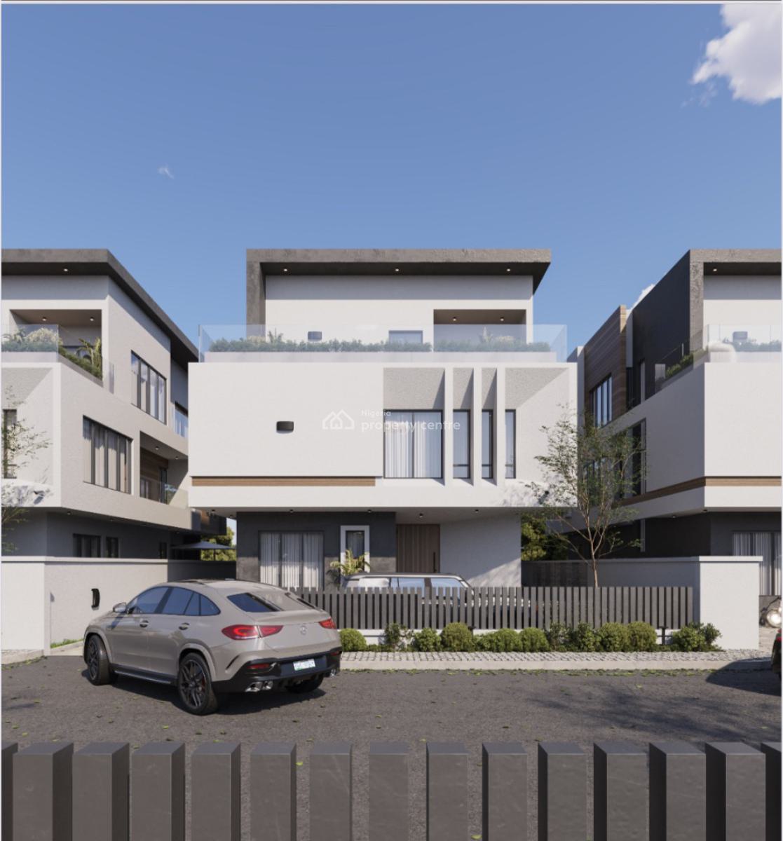 Contemporary 5 Bedroom Duplex with Cinema, Vgc Estate, Vgc, Lekki, Lagos, Detached Duplex for Sale
