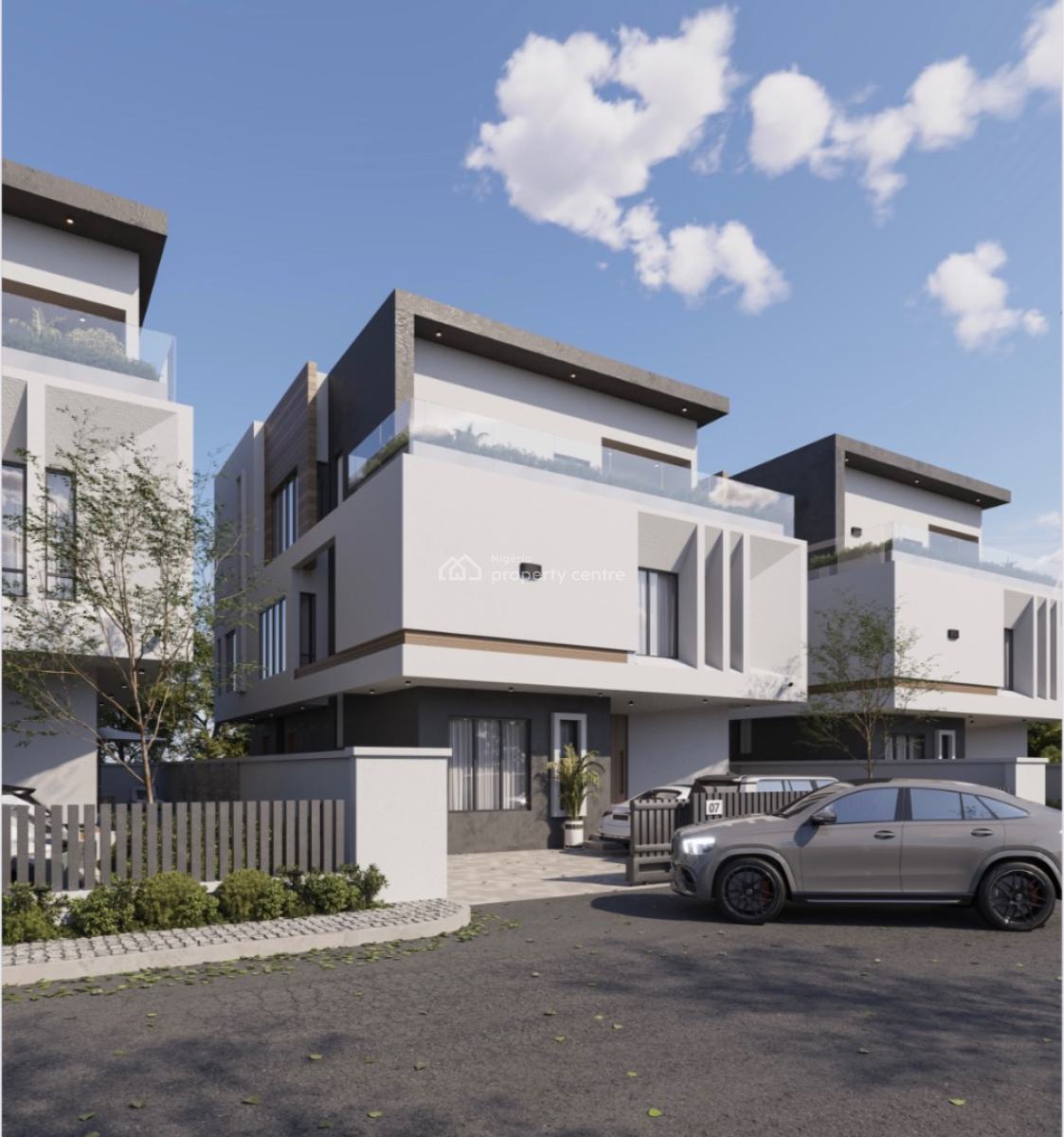 Contemporary 5 Bedroom Duplex with Cinema, Vgc Estate, Vgc, Lekki, Lagos, Detached Duplex for Sale