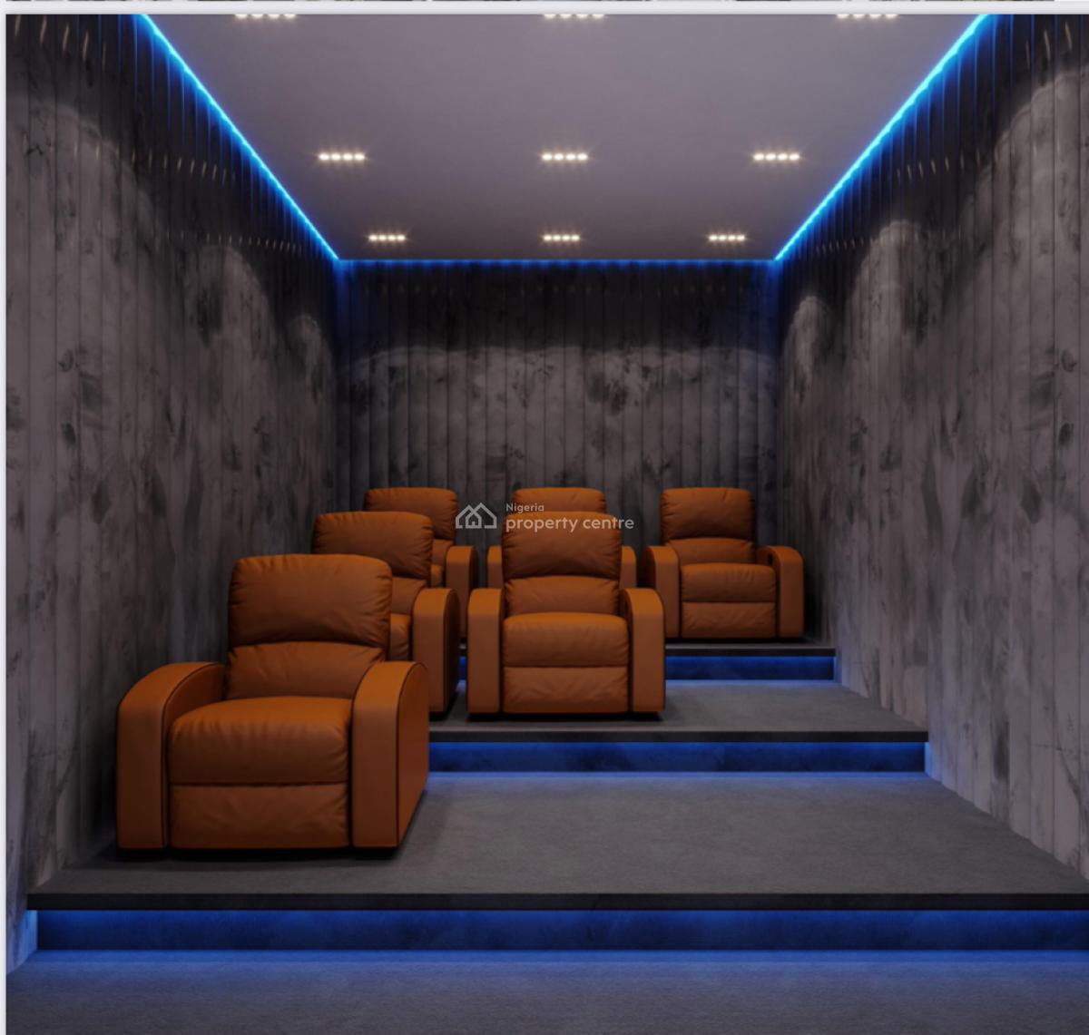 Contemporary 5 Bedroom Duplex with Cinema, Vgc Estate, Vgc, Lekki, Lagos, Detached Duplex for Sale