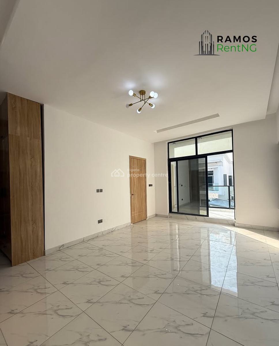 Self Compound Brand New 4 Bedroom Semi Detached Duplex with Bq, Orchid Road, Lekki, Lagos, Semi-detached Duplex for Rent