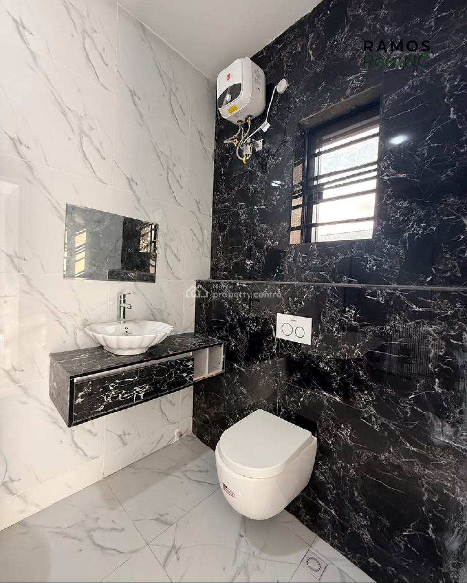 Self Compound Brand New 4 Bedroom Semi Detached Duplex with Bq, Orchid Road, Lekki, Lagos, Semi-detached Duplex for Rent