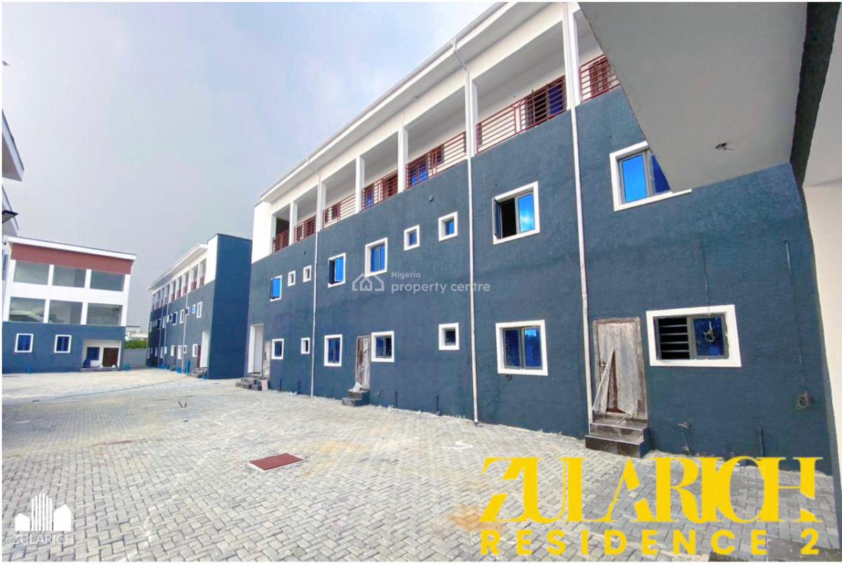 Introducting Zularich Residences 2. The Luxury 2 Bedroom, Located Along Monastery Road, Behind Shoprite, Sangotedo, Ajah, Lagos, Flat / Apartment for Sale