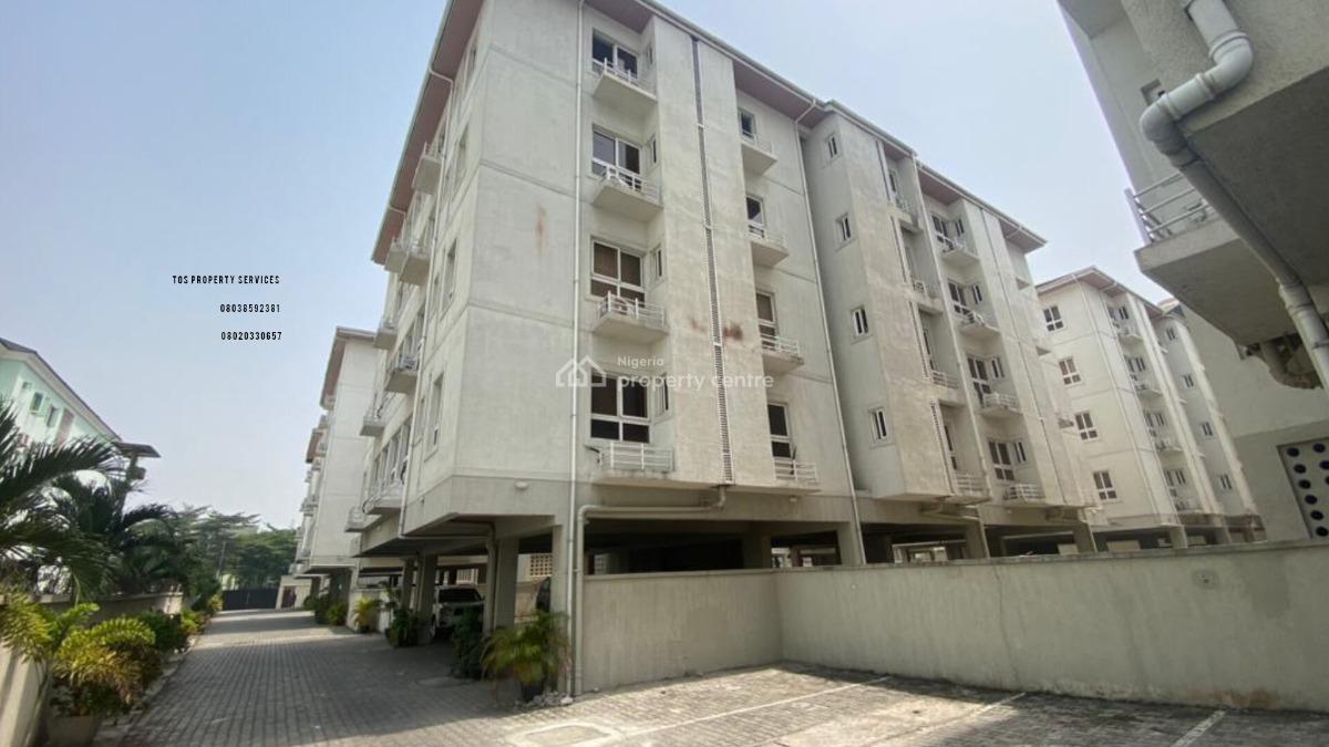 Fully Serviced 2 Bedroom Flat in an Estate, in a Beautiful Estate, Off Admiralty, Lekki Phase 1, Lekki Phase 1, Lekki, Lagos, Flat / Apartment for Sale