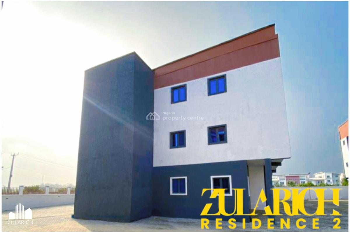 Introducting Zularich Residences 2. The Luxury 4 Bedroom Terrace Duple, Located in Monastery Road, Behind Shoprite, Sangotedo, Ajah, Lagos, Terraced Duplex for Sale