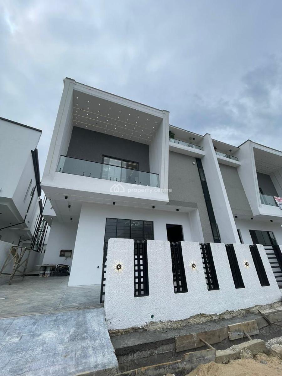 4 Bedroom Semi Detached Duplex with Bq, Ajah, Lagos, Detached Duplex for Sale