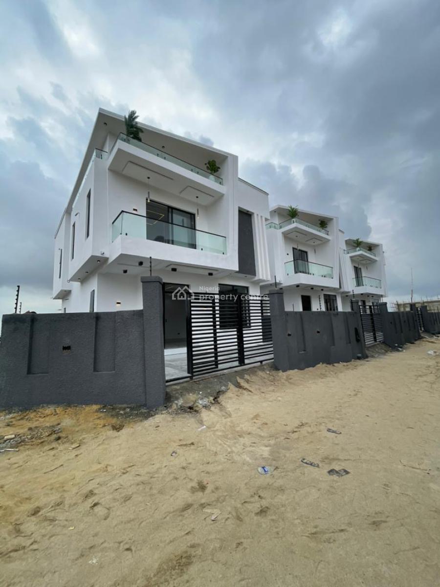 Beautifully Finished Contemporary 4 Bedroom Detached Duplex with Bq, Ajah, Lagos, Detached Duplex for Sale