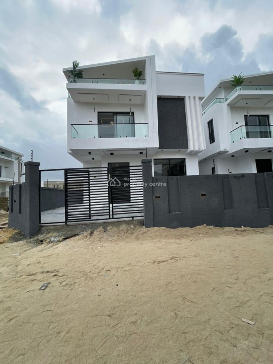 Beautifully Finished Contemporary 4 Bedroom Detached Duplex with Bq, Ajah, Lagos, Detached Duplex for Sale