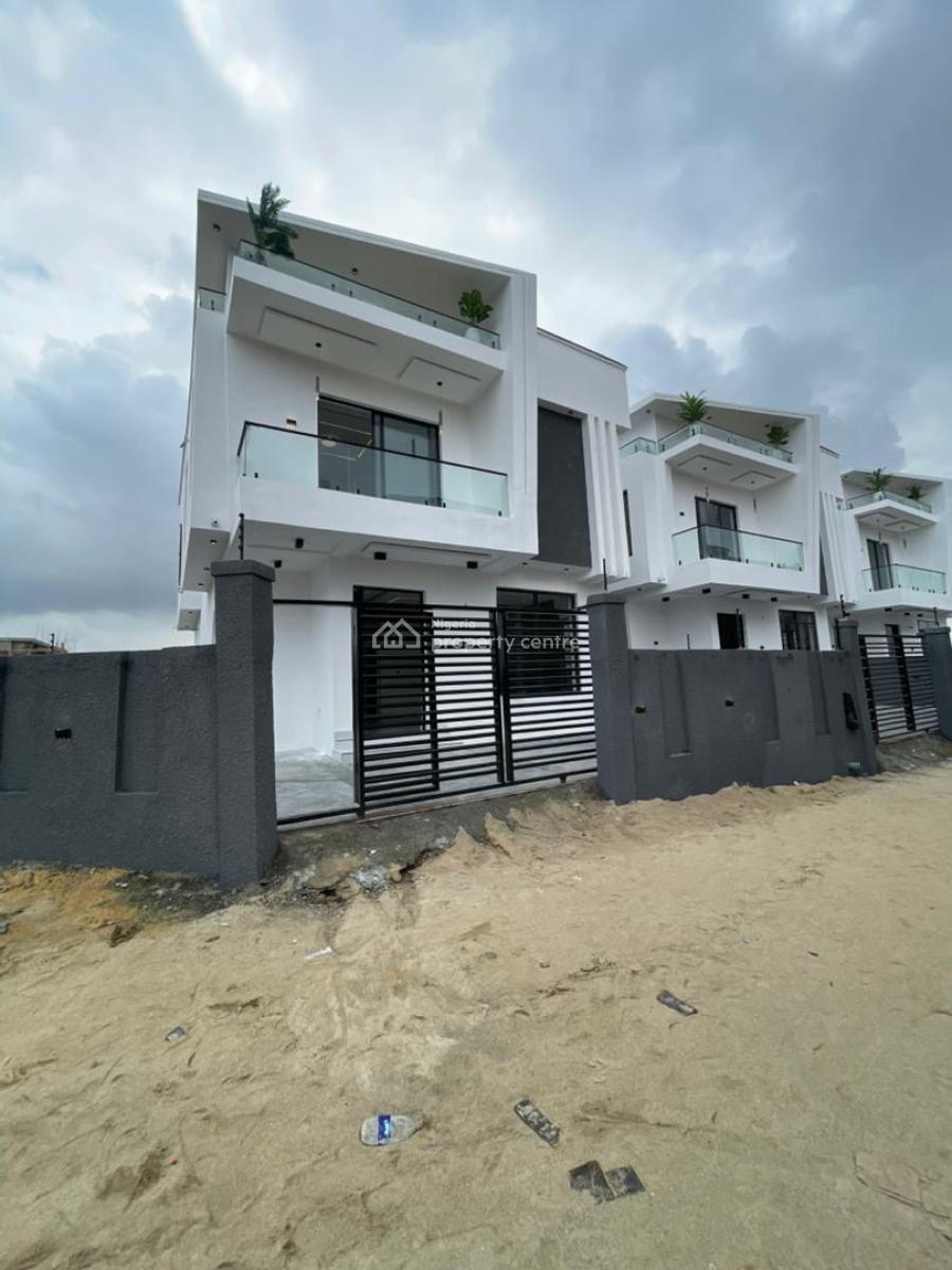 Beautifully Finished Contemporary 4 Bedroom Detached Duplex with Bq, Ajah, Lagos, Detached Duplex for Sale